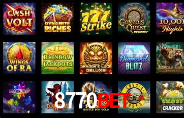 8770bet: A Experiência de Casino com Jogos de Mesa ao Vivo